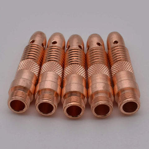 TIG Welding Torch Consumables Kit With 10N24 And 10N32 Three Thirty Second Inch Collets, Includes Five 10N32 Collet Bodies