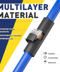 Heavy Duty Heat Shrink Tubing Kit With Seven Sizes From 3/32 To 3/4 Inch, 600 Pieces And 87.5 Feet Total, 4 To 1 Shrink Ratio, adhesive lined.