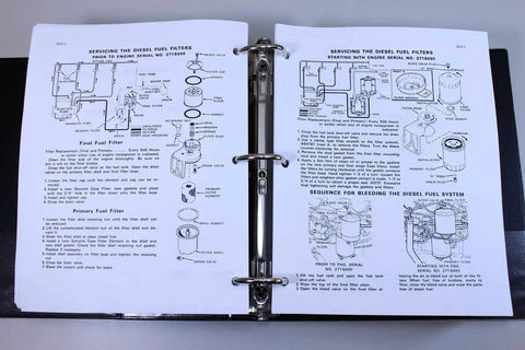 Service And Repair Manual For 450B And 455B Crawler Loader Dozer No Nonsense Shop Grade Technical Book Overhaul Binder OEM Authored Guide For DIY Maintenance Parts And Operators Reference Durable Reproduction For Long Lasting Use open binder manual pages