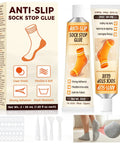 Clear Non Slip Adhesive Glue For Fabrics, Water Based And Odorless, Quick Dry, Precision Tip, 2 Pack 100ml Each, packaging and tubes