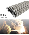 All Purpose Welding Rod Set 20 Pieces 1.0 To 4.0 mm Electrodes 304 Stainless Rustproof A102 Solder Wires For AC DC Welds