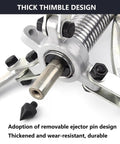 Close-up of 50T Hydraulic Gear Puller Kit With 2/3 Jaw Hub Bearing Separator showcasing ejector pin design.