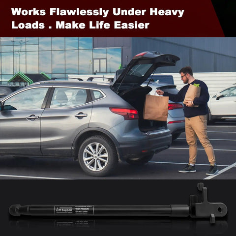 Heavy Duty Right Side Rear Trunk Deck Lid Lift Support Gas Strut Shock For Toyota Camry 2018 Through 2025 in action with groceries.