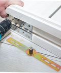 DIY installation of heavy-duty adjustable hinge on furniture