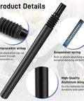 Suspension Seatpost For Lectric XP Series Bikes 31.8mm Shock Absorber Saddle Pole details, featuring airbag, spring, alloy.