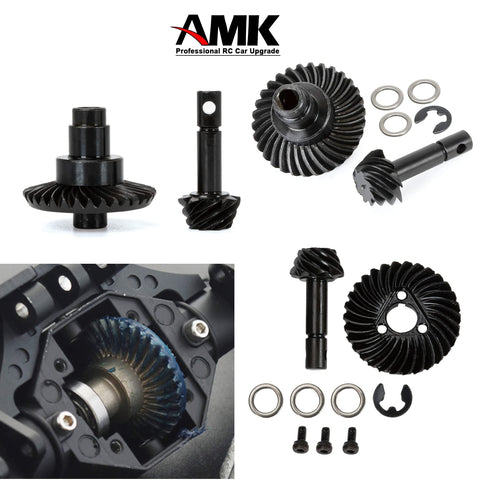 Beefy Heavy Duty Overdrive Bevel Gear Set 30/8T For 1/10 Scale RC Crawlers AR44 AR45 Capra Portal Axles Stainless Steel Build