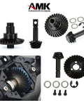 Beefed Up Bevel Gear Set For One Tenth Scale RC Crawler Featuring 33T And 8T Heavy Duty Overdrive Steel Gears For Axial SCX10 II