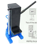 Big Time Air Powered Hydraulic Toe Jack Lift 20 Ton Max Pull 10 Ton Toe Lift Built Different With Heat Treated Steel for lifting.