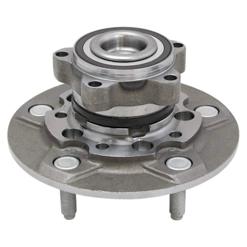 2 Piece Front Wheel Bearing And Hub Assembly Set With ABS Sensor For 2015 Through 2019 Transit 150 250 350 And 350 HD Driver Side And Passenger Side Direct Fit Replacement For Easy Install And Ready To Roll Reliability.