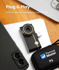 Pro Grade Thermal Imaging Camera For iOS And Android With 512x384 Resolution 35 mK NETD 8mm Macro Vision Infrared Imager