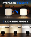 Rechargeable LED Camping Lantern 500LM 5200mAh Power Bank, IP64 Waterproof Emergency Light with stepless dimming and 3 lighting modes