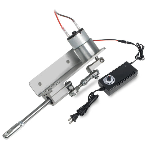 Mini Reciprocating Linear Actuator With 2cm To 4cm Stroke DC 24V 66 RPM Handy Adjustable Telescoping Rocker Arm Gear Motor Speed Controller