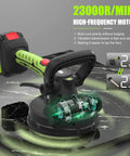 Handheld Tile Vibration Leveling Tool With 6 Speed Adjustable Settings One Touch Start LCD Display And Power Monitoring
