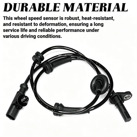 Left Rear ABS Wheel Speed Sensor For Heyue Models Direct Fit Sensing Cable Left Rear Brake Sensor Replacement Anti Lock Braking System High Quality Automotive Sensor 3630050U2010 black cable with connector