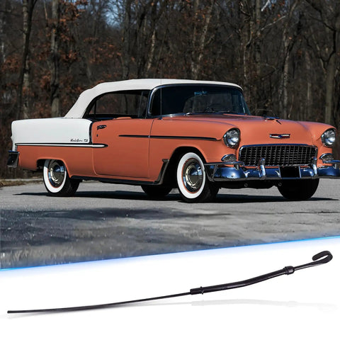 Flexible Oil Dipstick For Chevy Small Block V8 Engines 265 283 305 327 350 383 400, Replacement Oil Level Indicator For 1955 Through 1979 Models