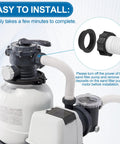 L Shape O Ring Gasket Replacement For Above Ground Pool Pump 11228 Fits A Wide Range Of Pool Pump Motors And Sand Filter Pumps To Prevent Leaks And Restore A Tight Durable Seal, black gasket on pool pump hose