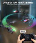 Remote Control RC Helicopter With 40 Minute Flight Time And Dual Batteries, Auto Obstacle Avoidance in spin demo mode