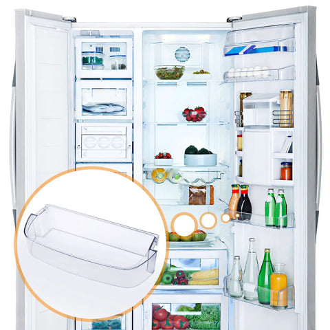Door Shelf Bin For Refrigerator WPW10710203 Replacement Fits Whirlpool Models shown in use