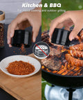 2 Inch Spice Grinder For Kitchen Spices Screen Free 3 Piece 4 Part Zinc Alloy Black Portable Grinder With Sharp Teeth For Effortless Grinding Ideal For Home Cooking Boss Build Easy Cleaning Travel Friendly on table and barbecue