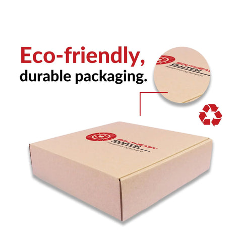 Eco-friendly durable packaging for No Sweat Heavy Duty Pre Bled Clutch Master And Slave Cylinder Kit With Fluid Hose For Ford Super Duty.