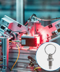 Image of Six Piece Slick Spring Plunger Set With Smooth Pull Ring and No Sweat Quick Release Pin for industrial machinery operations.
