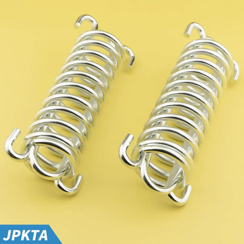 Two Beefy Heavy Duty Porch Swing Springs 300Lb Each For Hammock Chairs Hanging Chairs Patio Swings And More 600Lb Total Support