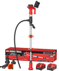 Cordless Stick Water Transfer Pump With Two 4.0Ah Batteries And Charger 740 GPH Flow 33 Ft Head Telescoping Pole Kit