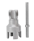 Heavy Duty Double Function Pipe Thread Cutting Tool Kit For Internal And External Threading With 40Cr Alloy Steel Dies and spindle