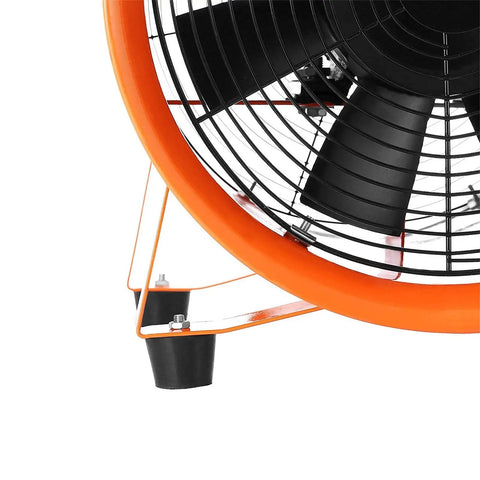 12 Inch Utility Blower Fan With 5 Meter Duct Hose Beast High Velocity 3300 RPM Air Circulator industrial use durable metal frame
