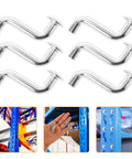 Heavy Duty Metal Pallet Rack Drop Pin Safety Clips for Shelving Systems on warehouse racks