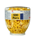 Classic Foam Ear Plugs for Noise Reduction, Uncorded Roll-Down, Regular Size, Slow-Recovery Comfort Fit, NRR 29 dB, Bottle of 500 Pairs.
