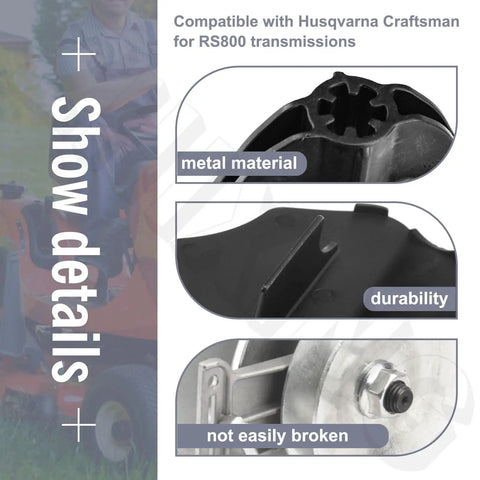 RS800 Transmission Driver Kit For Husqvarna And Craftsman showing metal material and durable components close-up