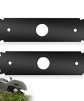 Two Pack 8 Inch Reversible Heavy Duty Hardened Steel Edger Blade For Expand It System Compatible With Ryobi UT50500 UT15518