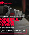 Pro Level One Inch Drive Air Impact Wrench Crafted For Boss Garage Tasks Pumping Out Serious Reverse Torque At Blazing Speeds, showing 20V cordless tool with extended anvil.