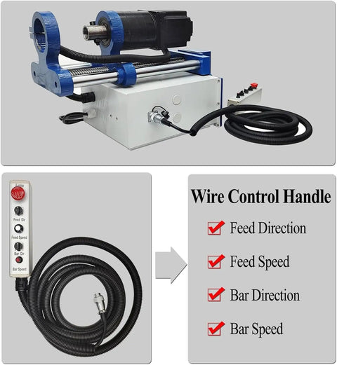 Line Boring Machine Portable 110V Pro Grade For Hole Boring And Connecting Rod Work with wire control handle
