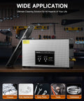 Beast 10L Digital Ultrasonic Cleaning Machine With 240W Power Built In Heater Digital Control Panel And Timer for auto parts