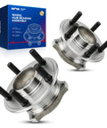 2 Pcs Front Wheel Hub Bearing 513225 Hub Assembly For Dodge Charger 2007 To 2023 Chrysler 300 2005 To 2023 Challenger 2017 To 2023 Magnum 2005 To 2008 5 Lug AWD Keeps Your Ride Quiet And Smooth, shown in package with two hubs.