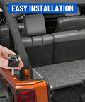 No Sweat Quick Swap Hard Top Fastener Thumb Screws With Reinforced Nut Plates For Ford Bronco Jeep Wrangler Gladiator 8 Piece Hardware Toolkit Off Road with easy installation.