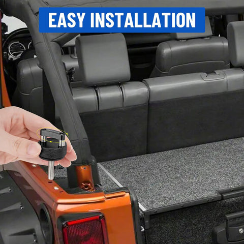 No Sweat Quick Swap Hard Top Fastener Thumb Screws With Reinforced Nut Plates For Ford Bronco Jeep Wrangler Gladiator 8 Piece Hardware Toolkit Off Road with easy installation.