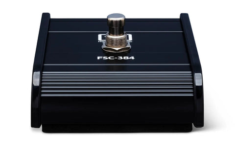 Guitar Style Footswitch With Single Latching Action For Effects Pedals, Durable Construction For Live Performances, Hands Free On Off Control