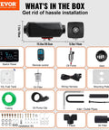 Hefty 8KW Diesel Air Heater 12 Volt Rig Setup With Handy Remote And Lcd Panel Integrated Ultra Quiet Muffler for easy installation parts.