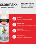Legit Heavy Duty Acrylic Clear Spray Paint For Indoor Outdoor Projects, Eleven Ounce can for versatile surface protection.