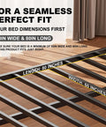 Hassle Free Queen Bunkie Board For Rock Solid Mattress Support dimensions 60in wide 80in long for perfect fit.