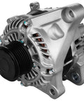 Front view of Premium Alternator Replacement For 2013 To 2017 Accord 2.4L 4 Cylinder, Easy Install With Direct Fit