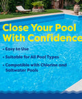 Pool Winterizing Kit For Above Ground And In Ground Pools All In One Chemistry Set Up To 15,000 Gallons Quick Close Solution