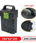 Electric Pallet Jack Battery 24V 20Ah LiFePO4 Lithium Battery For EPL1531 MT12 EPT12 EZ Forklift Truck Backup Part