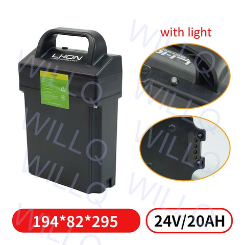 Electric Pallet Jack Battery 24V 20Ah LiFePO4 Lithium Battery For EPL1531 MT12 EPT12 EZ Forklift Truck Backup Part