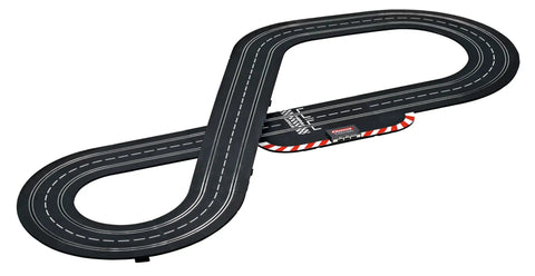 Darlington Showdown Slot Car Track Set With Two NASCAR Themed Cars And Dual Speed Controllers Analog Racing Action For Ages Eight Plus One To Thirty Two Scale Track Play For Family And Friends - track layout