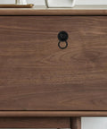 Wooden cabinet with Vintage Style Drawer Pulls Set Of 4 Retro Flower Cabinet Handles 36mm Black Antique Dresser Hardware