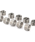 M16 Threaded Insert Kit 10 Pcs For Thread Repair In SUS304 Stainless Steel Heavy Duty Helicoil Style Inserts